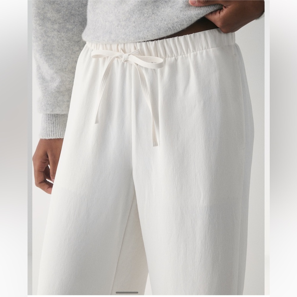 Aritzia Lodge Pant, light birch, crepette